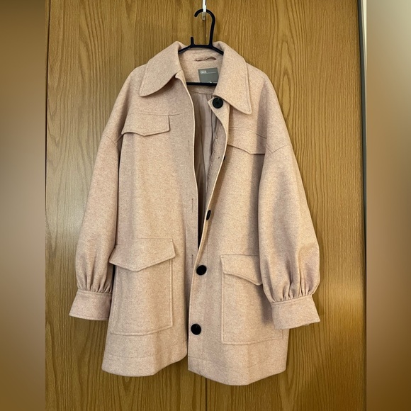 ASOS light pink shacket - Picture 1 of 6